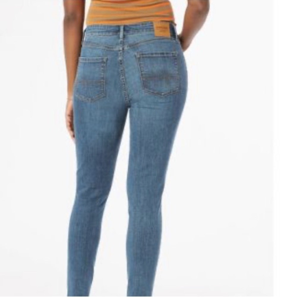 DENIZEN FROM LEVI’S HIGH-RISE SKINNY JEANS 2M - Picture 4 of 9